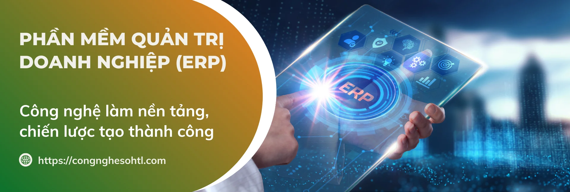 Thiết kế phần mềm quản trị doanh nghiệp ERP - Công nghệ số HTL