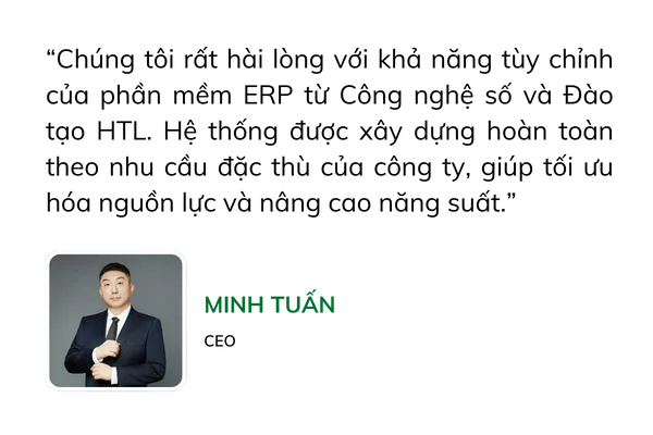 Thiết kế phần mềm quản trị doanh nghiệp ERP - Công nghệ số HTL